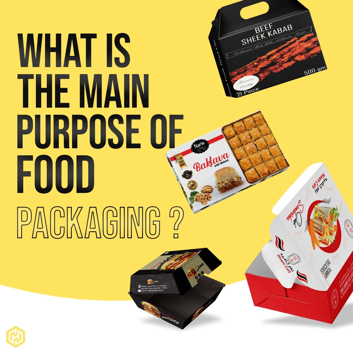 What is the main purpose of Food Packaging?