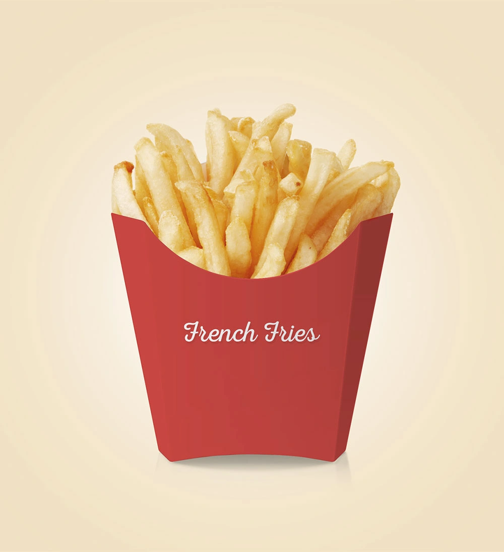 Custom French Fries Boxes