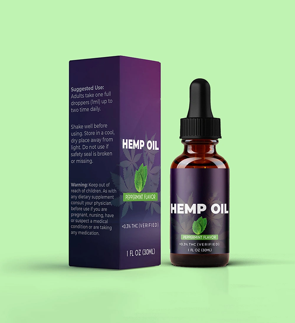 Custom Hemp Oil Boxes