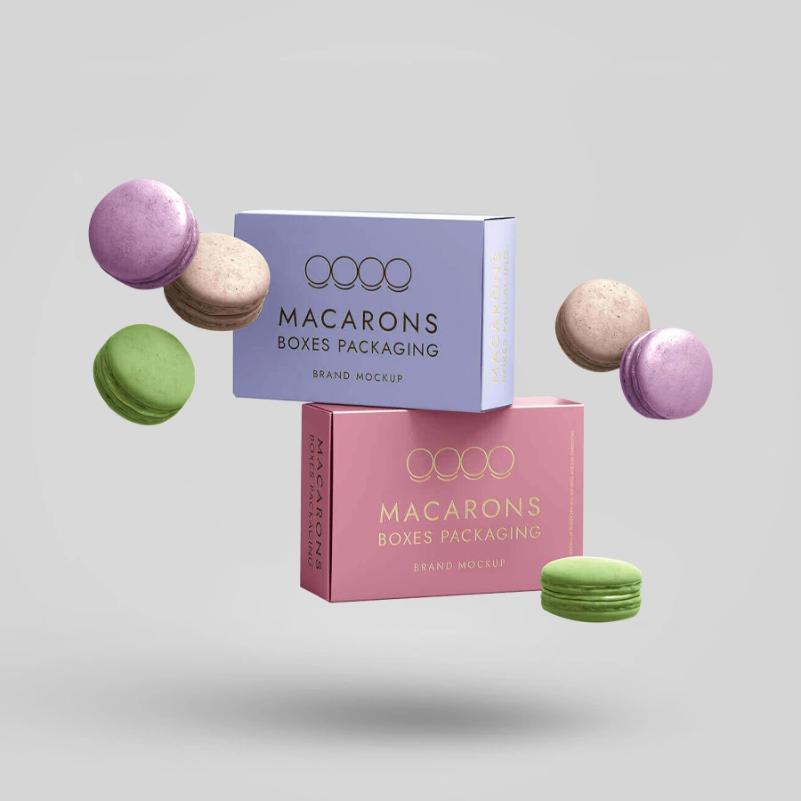 Custom Macaron Boxes