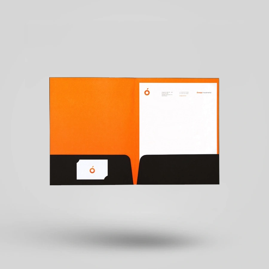 Business Folders with Pockets