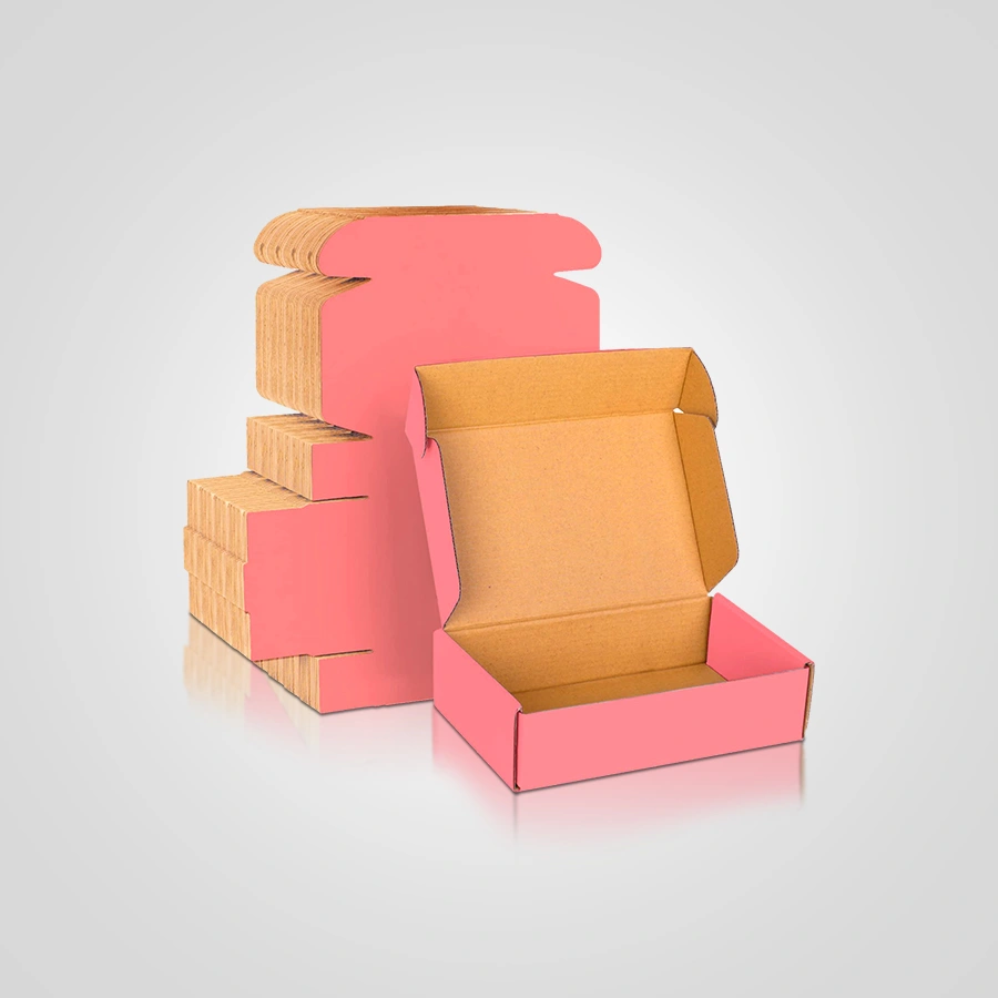 Pink Mailer Boxes