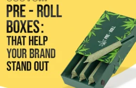 custom pre roll packaging design box
