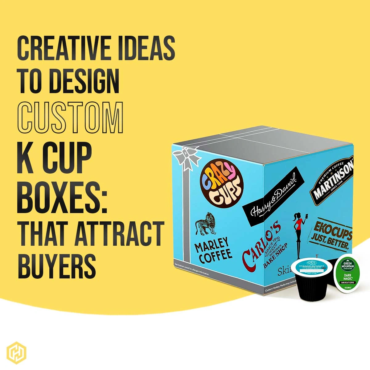 Creative Ideas to Design Custom K Cup Boxes That Attract Buyers