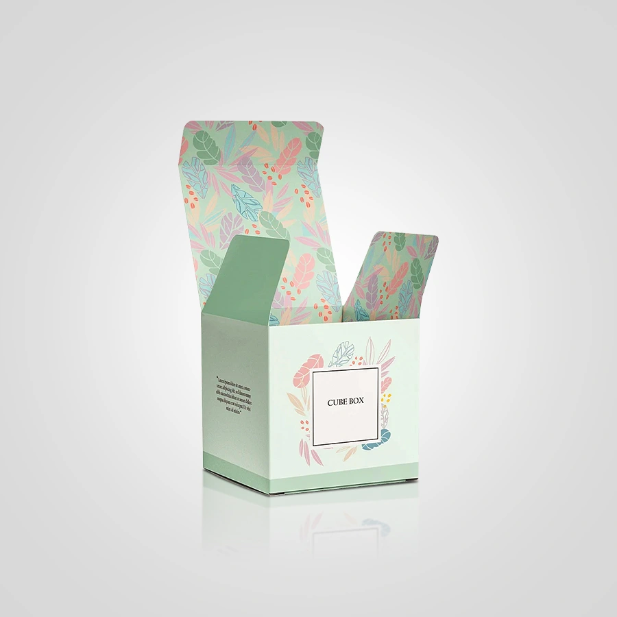 Custom Printed Cube Boxes