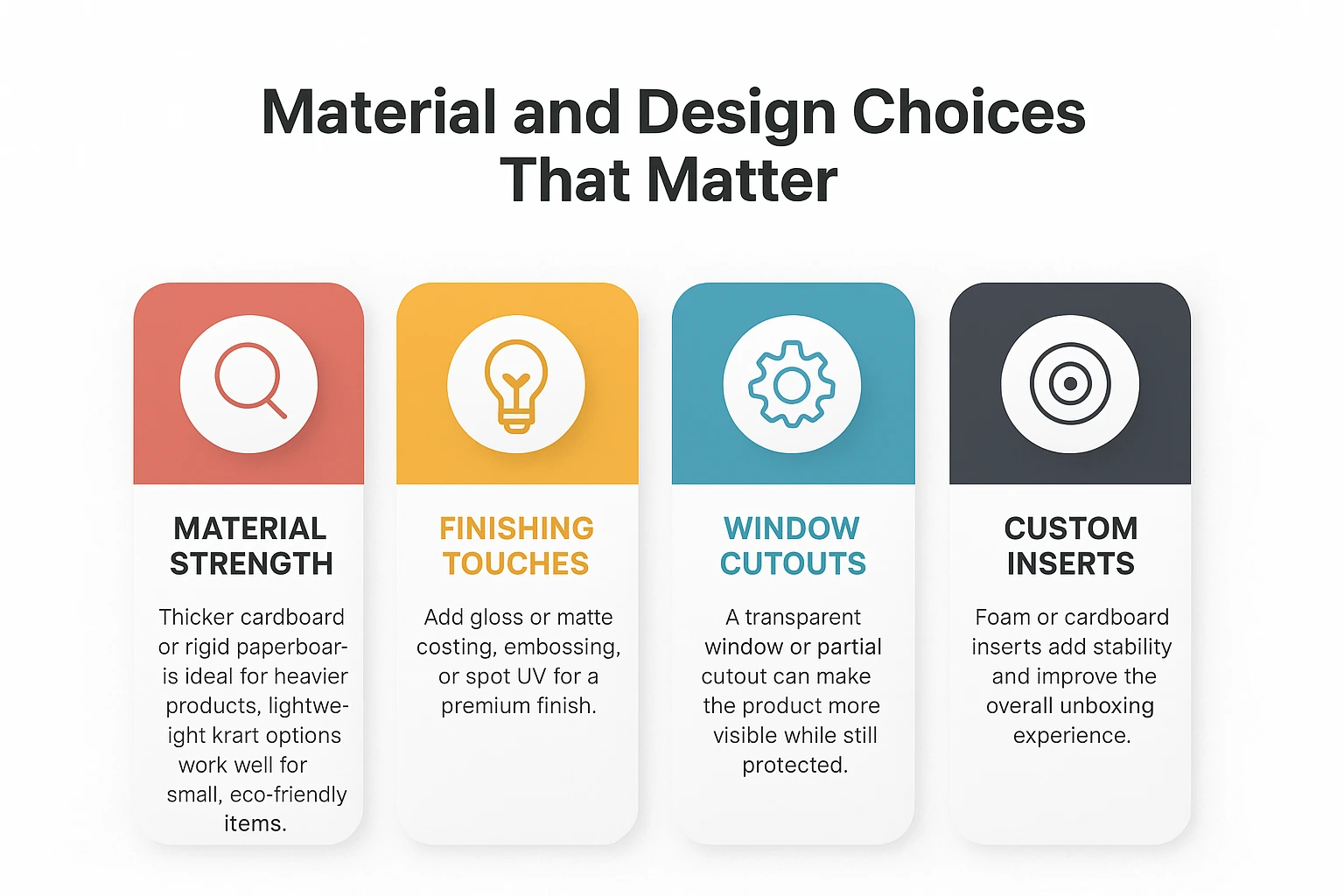 Material and Design Choices That Matter