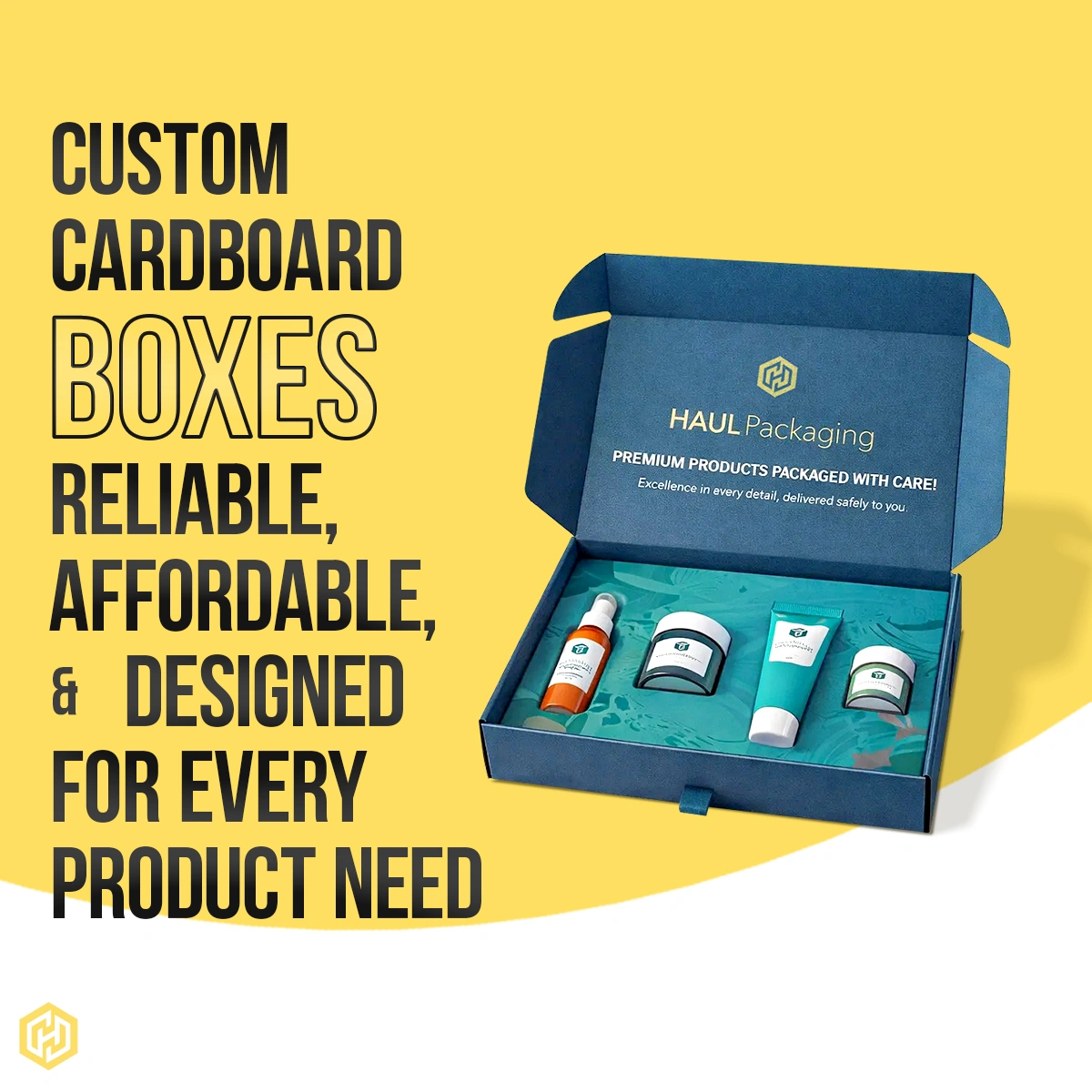 Custom Cardboard Boxes  Reliable, Affordable, and Designed for Every Product Need