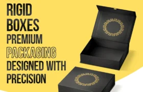 Custom Rigid Boxes  Premium Packaging Designed With Precision