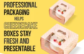 How Professional Packaging Helps Cheesecake Boxes Stay Fresh and Presentable