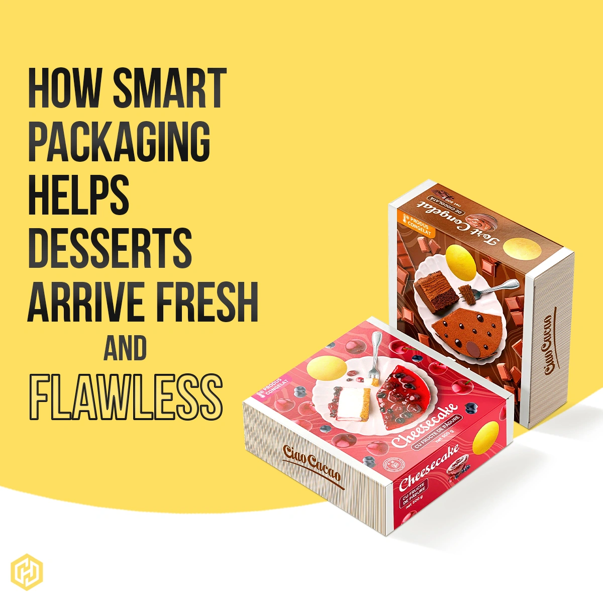 How Smart Packaging Helps Desserts Arrive Fresh and Flawless