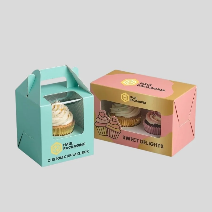 Custom Cup Cake Boxes