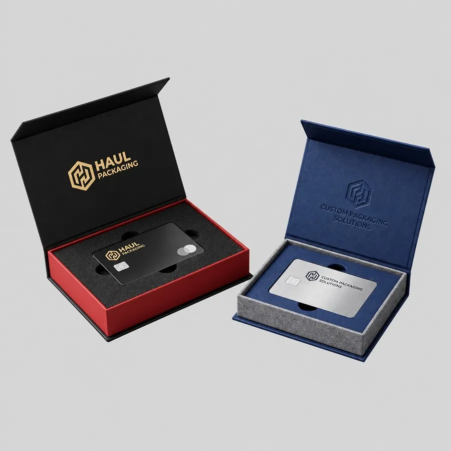 Credit Card Rigid Boxes