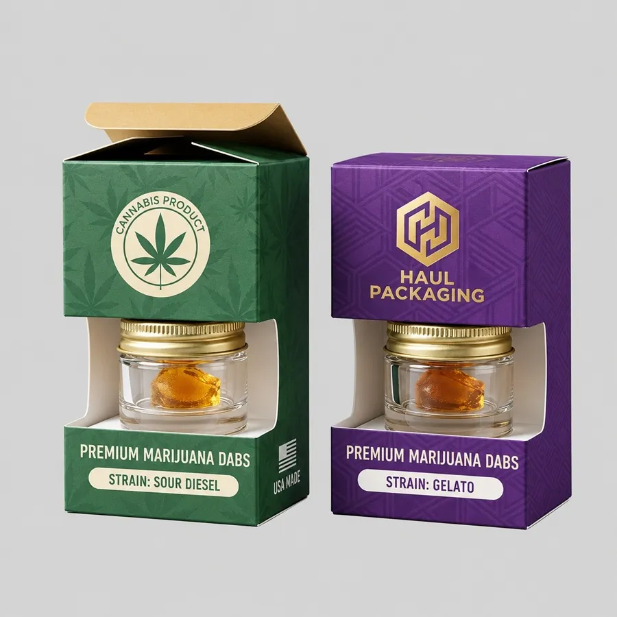 Custom Marijuana Dabs Boxes