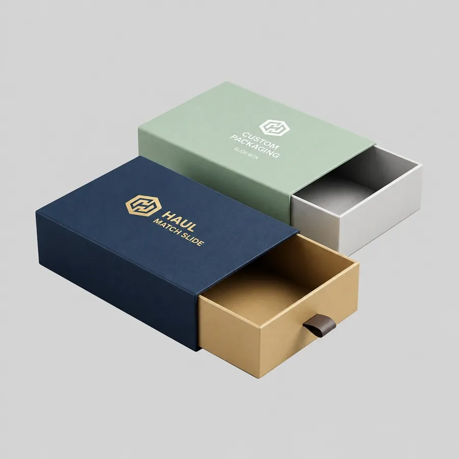 Match Slide Rigid Boxes