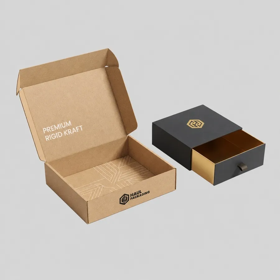 Rigid Kraft Boxes