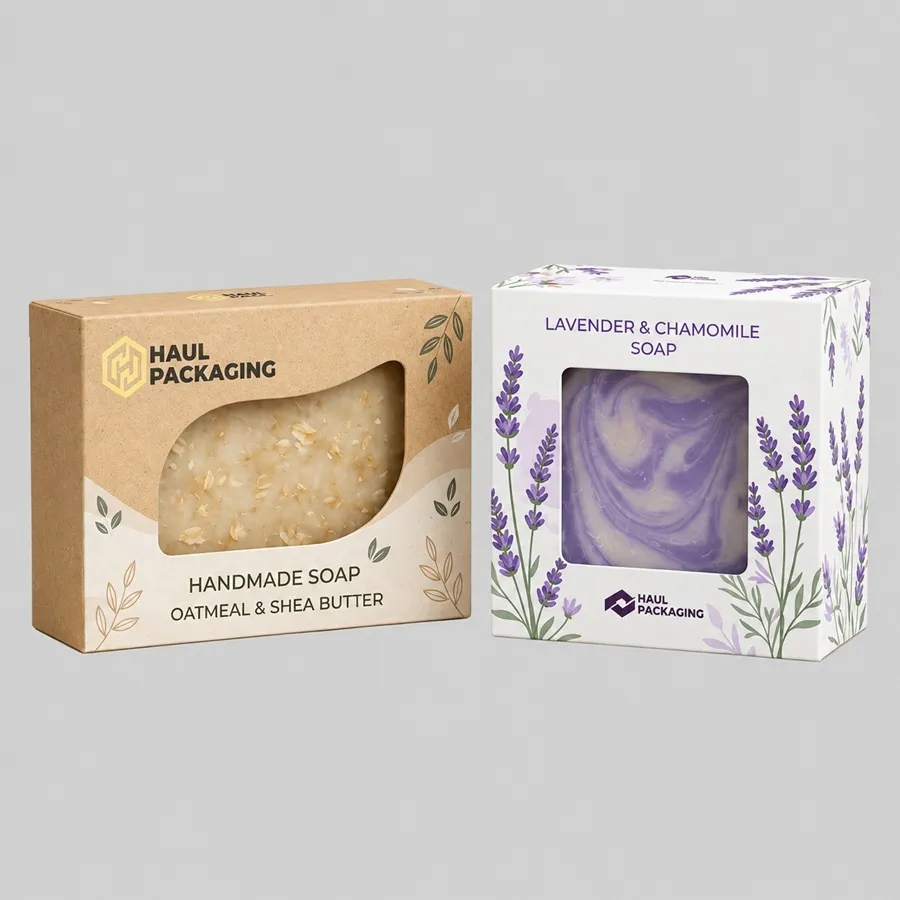 Soap Boxes With Die Cut