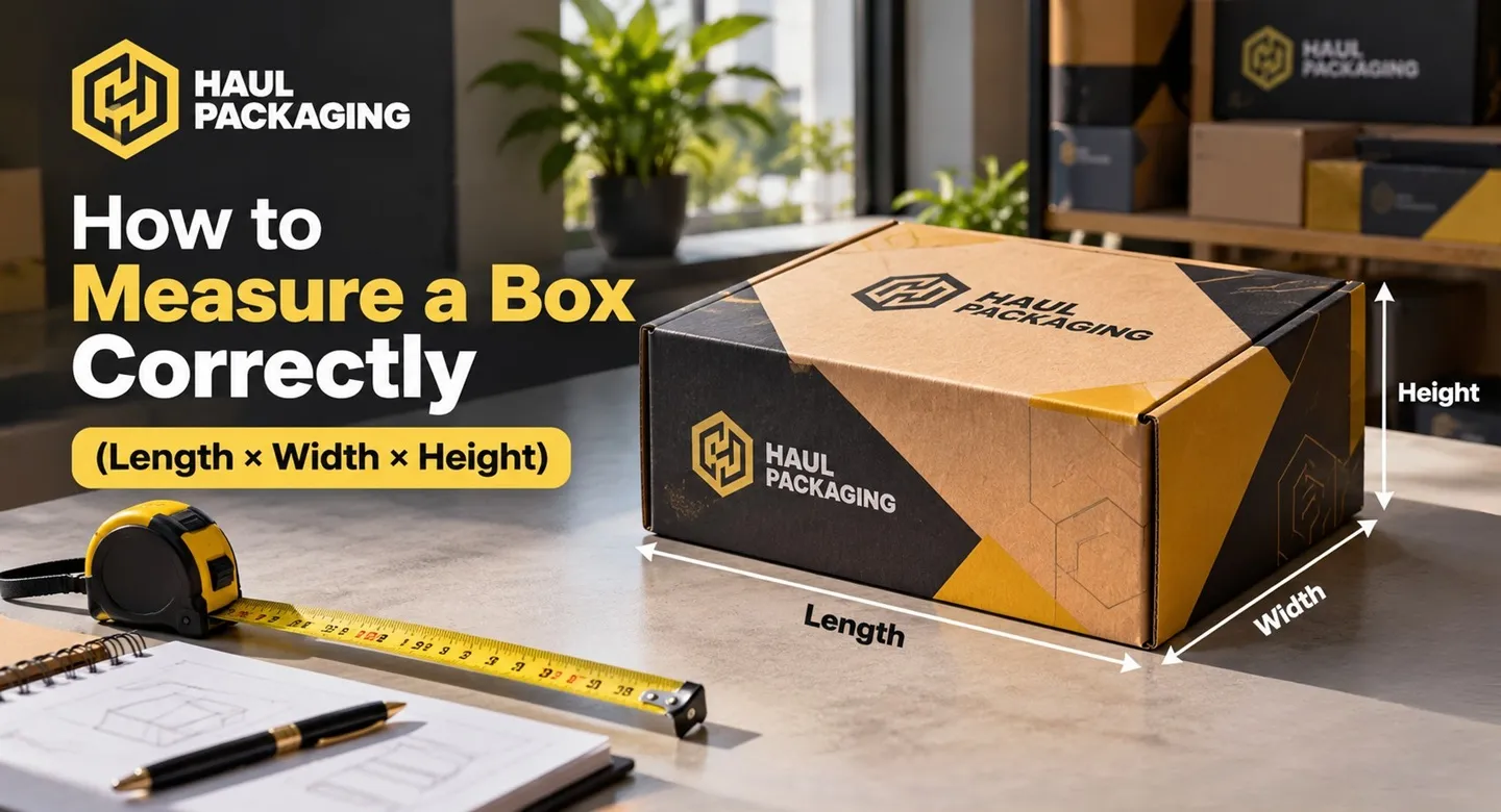 How to Measure a Box Correctly (Length × Width × Height)