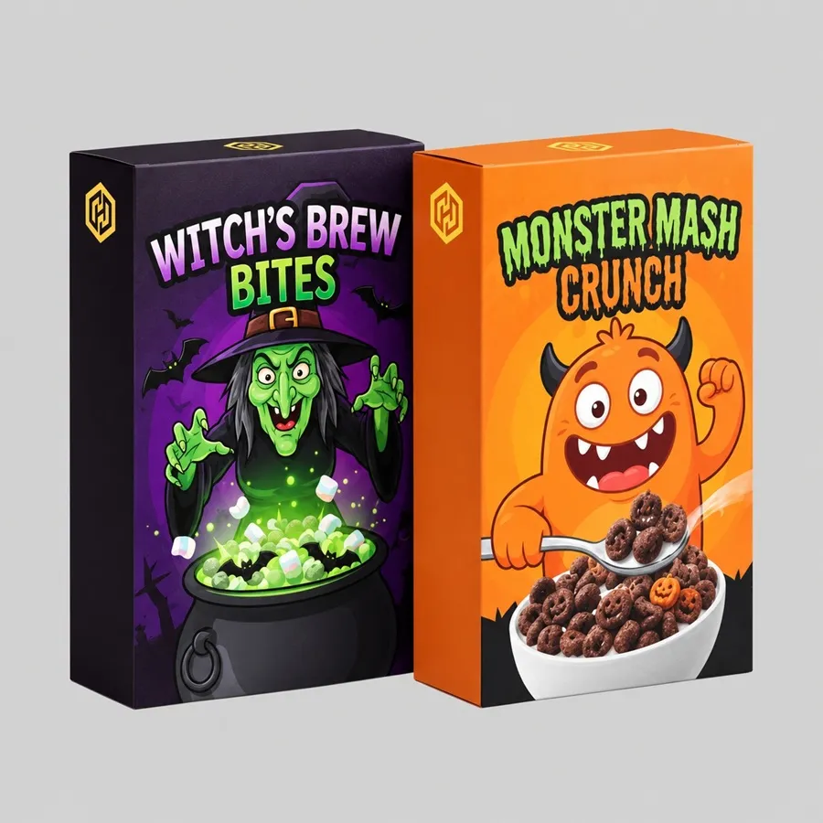 Halloween Cereal Boxes
