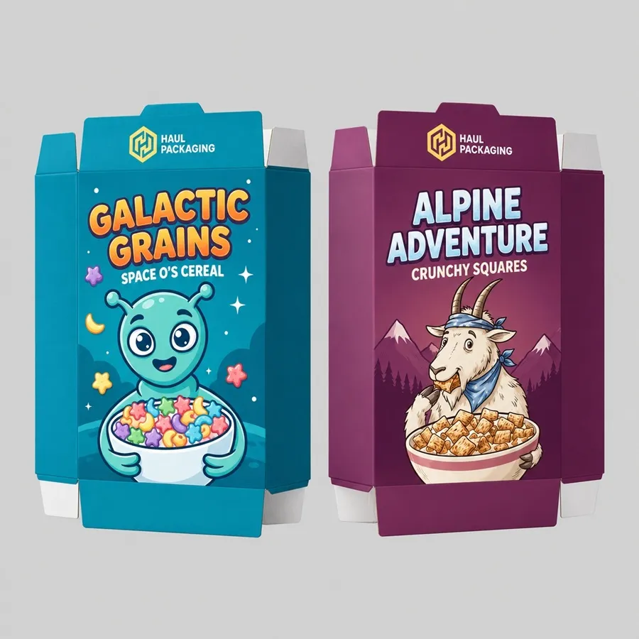 Unique Cereal Boxes