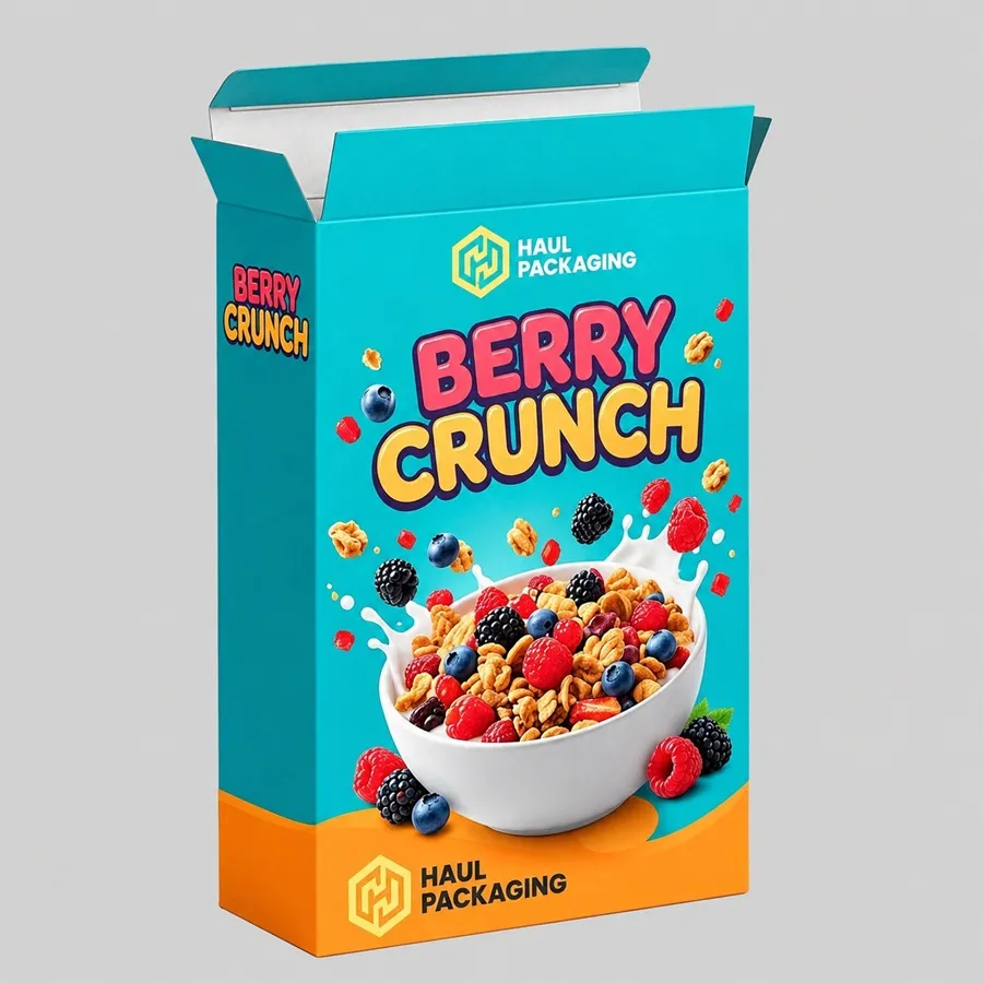 Cardboard Cereal Boxes
